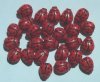 25 11x9mm Acrylic Ladybugs